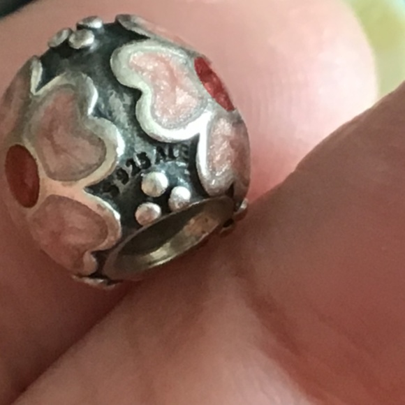 Pandora charm pink flower - Picture 2 of 3